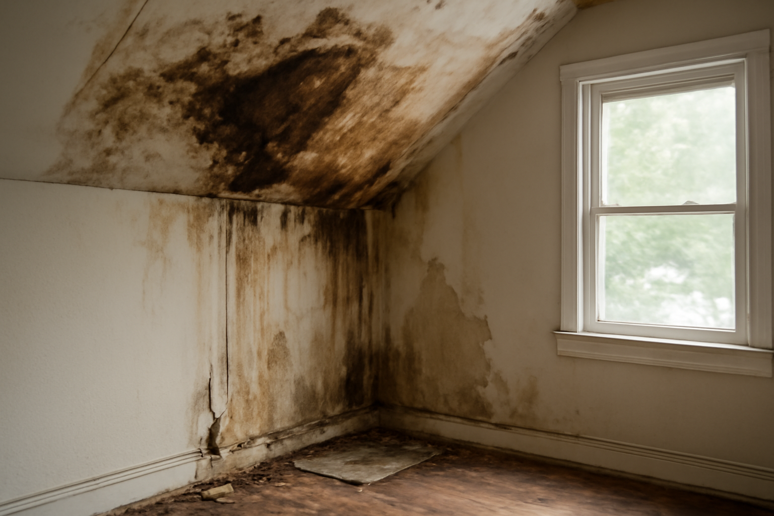 Attic Water Damage Restoration in College Park, GA