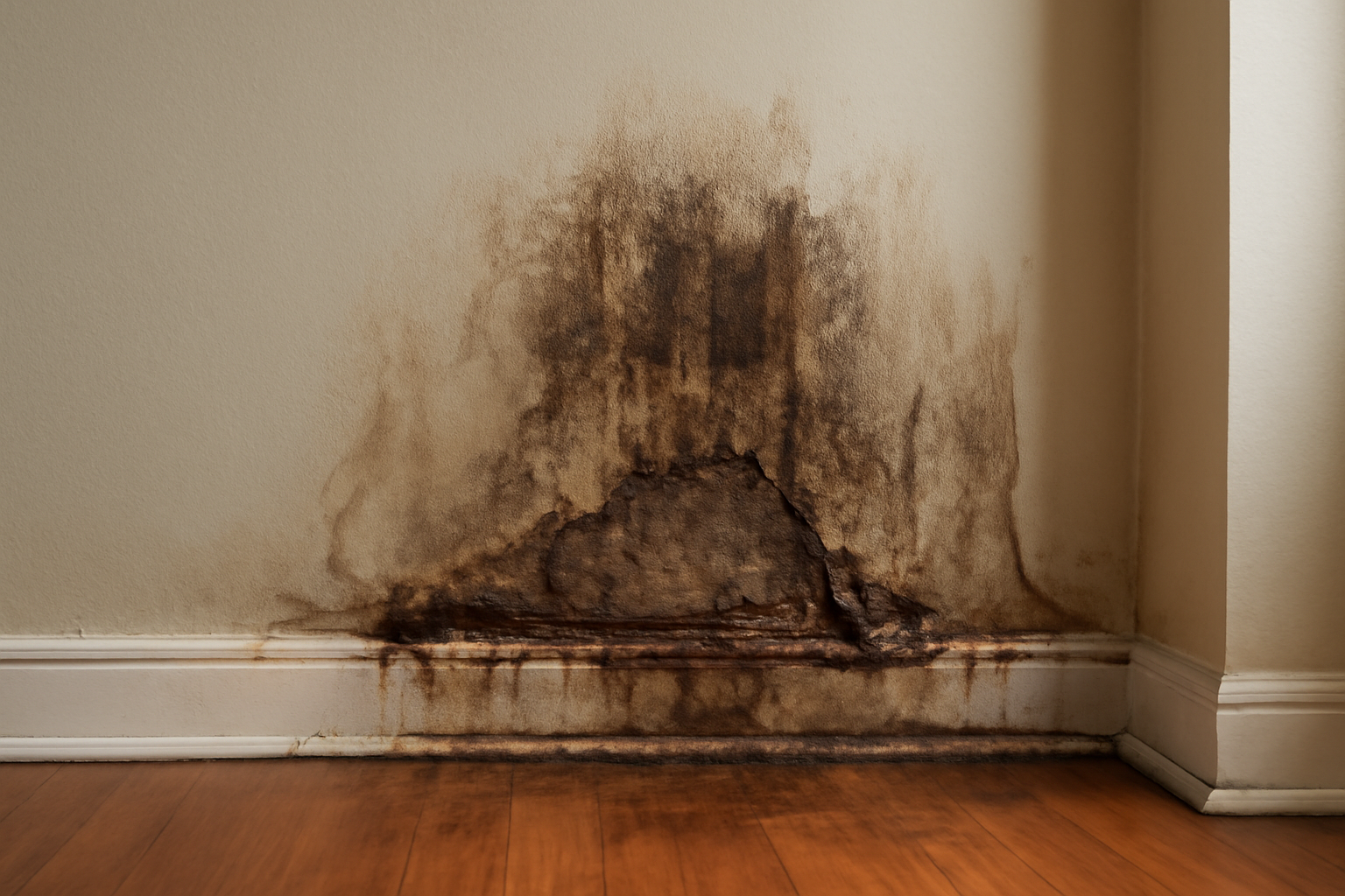 Behind Wall Water Damage Restoration in Buford, GA