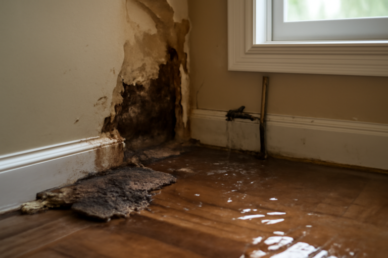 Burst Pipe Water Damage Restoration