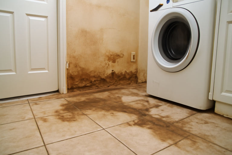 Laundry Room Water Damage Restoration