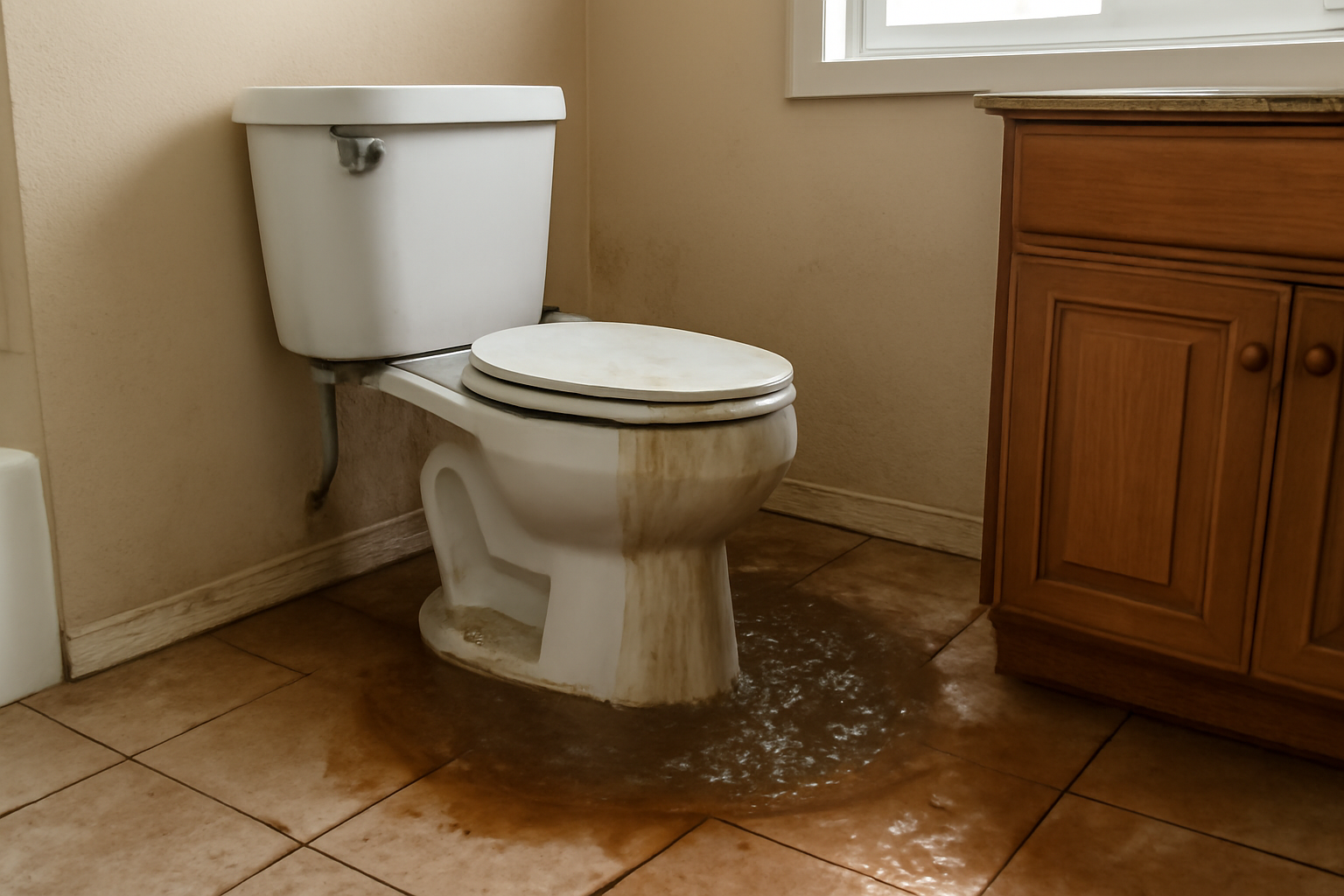 Toilet Overflow Cleanup in Sugar Hill, GA