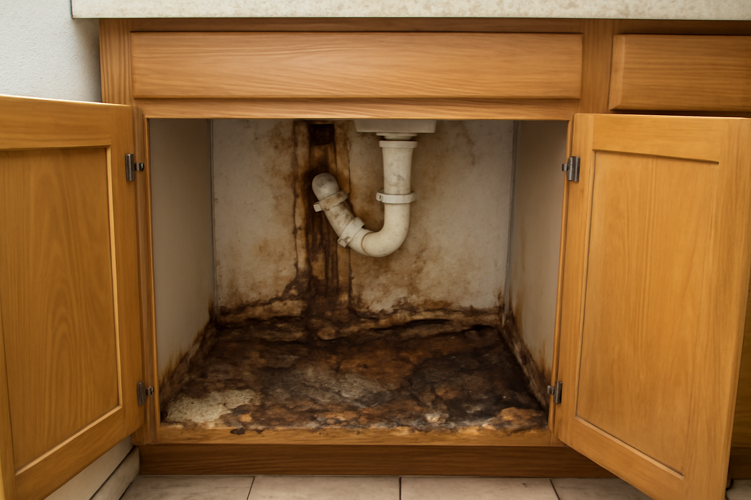 Under Sink Water Damage Restoration in Stone Mountain, GA